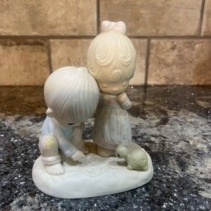 1979 Enesco Precious Moments Thou Art Mine Jonathan & David Enesco #E-3113